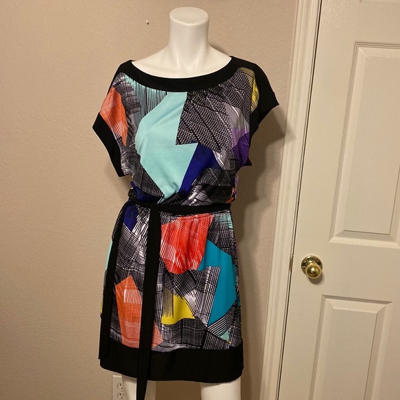 JFW Dresses & Skirts - JFW Colorful Graphic Print Dress